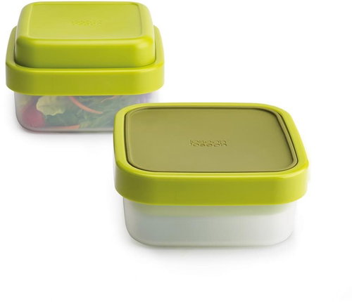 JOSEPH JOSEPH Snack Box GoEat Salad Box 81029, 400/700/20ml, green - Lunch Box - Main image