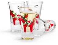 SAGAFORM Glasses Sweeden Dala Horse 5017739, 4pcs, 45ml - Glass