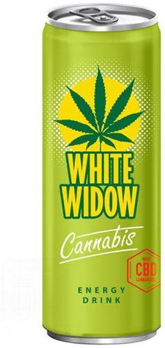 Cannabis alcohol bottle drink white widow gin vodka energy liquor