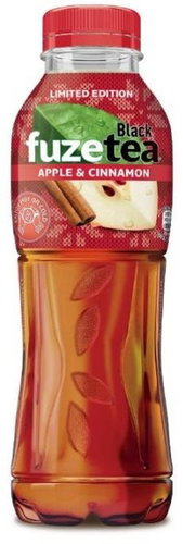 Fuzetea Black Tea Apple and Cinnamon 0,5l PET - Iced Tea - Main image