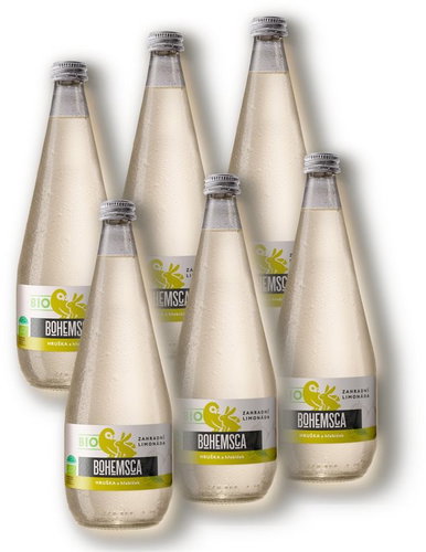 Bohemsca Organic Garden Lemonade Pear & Clove 6 x0,7l - Lemonade - Main image