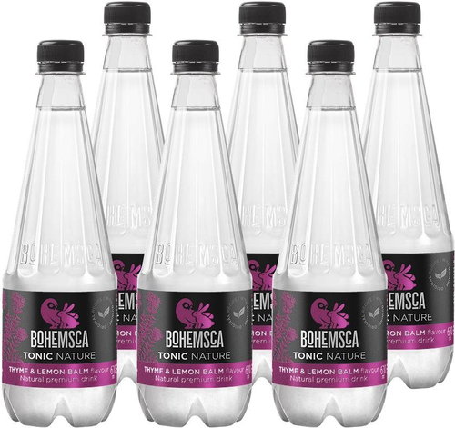 Bohemsca Tonic Nature Motherwort & Lemon Balm 6×610 ml - Tonic - Main image