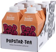 POPSTAR Tea broskev a vanilka 8× 0,5l - Iced Tea