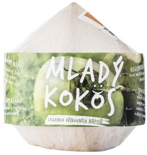 Mladý kokos Thajský, ořezaný - Ledový čaj - Hlavní obrázek