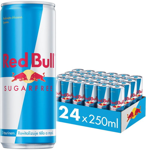 Red Bull Sugarfree 24x 0,25l - Energy Drink - Main image