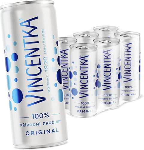 Vincentka 6x 0,25l plech - Nápoj - Hlavní obrázek