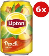 Lipton Peach Ice Tea 6×0,33l tin - Iced Tea