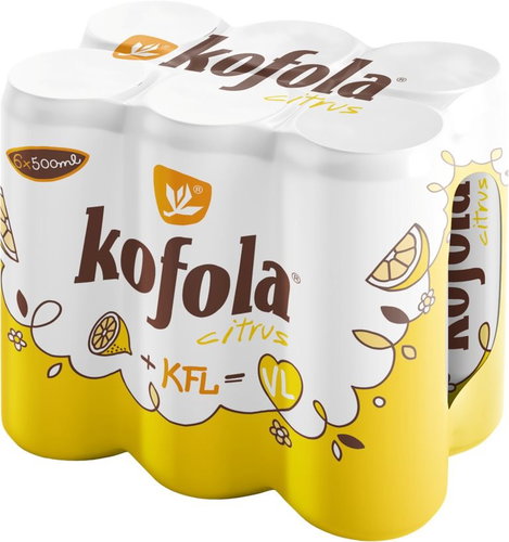 Kofola Citrus 6x 0,5l Tin - Lemonade - Main image