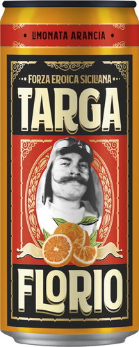 Targa Florio Orange 0,33l Tin - Lemonade - Main image