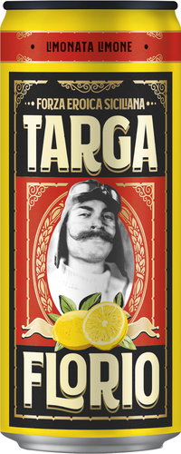 Targa Florio Lemon 0.33l Tin - Lemonade - Main image