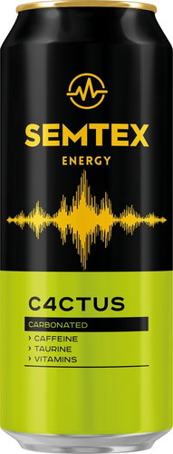 Semtex Cactus 0,5l Tin - Energy Drink - Main image