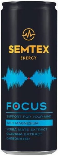 Semtex Focus 0.25l Sheet Metal - Energy Drink - Main image