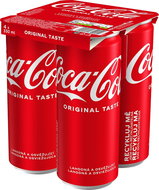 Coca-Cola 4x0,33l plech - Limonáda