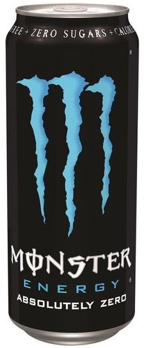 Monster Absolutely Zero 0,5l Tin - Energy Drink - Main image