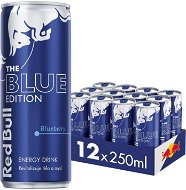 Energy Drink Red Bull Blue edition, blueberry 12×250ml - Energetický nápoj
