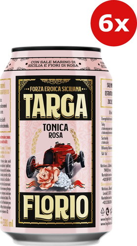 Targa Florio Tonica Rosa 6× 0,33l - Tonic - Main image