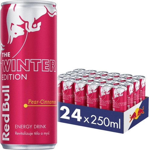 Red Bull Winter Edition PearCinnamon 24× 250 ml - Energy Drink - Main image