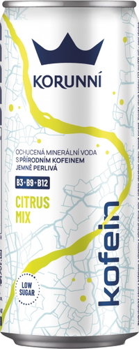 Korunní Kofein Citrus Mix 0,33l plech - Drink - Main image