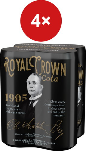 Royal Crown Cola Classic 4×0,33l - Lemonade - Main image