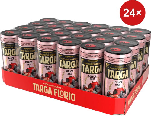 Targa Florio Tonica Rosa 24×0,33l tin - Tonic - Main image