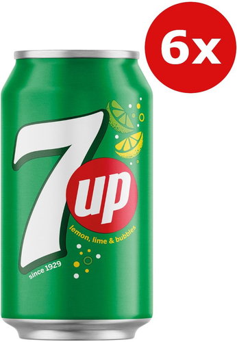 7UP 6x0,33l plech - Limonáda - Hlavní obrázek
