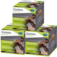 COSMOS Active taping tape beige 5 cm x 5 m - 3 pcs - Tape
