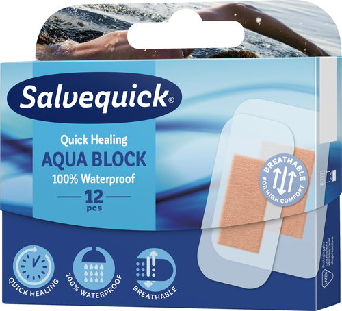 SALVEQUICK Aqua Block (12pcs) - Plaster - Main image