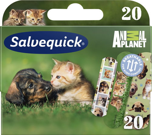 SALVEQUICK Animal Planet (20pcs) - Plaster - Main image