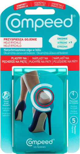 COMPEED Patch Patches for Heels 5 pcs - Plaster - Main image