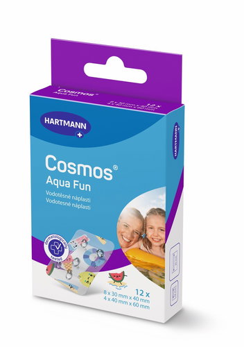 COSMOS Aqua fun 2 sizes 12 pcs - Plaster - Main image