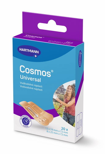 COSMOS waterproof 2 sizes 20 pcs - Plaster - Main image