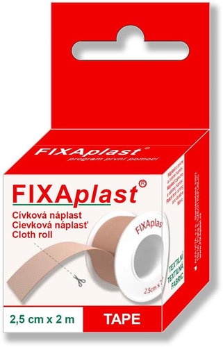 FIXAplast patch coil 2,5 cm × 2 m - Plaster - Main image