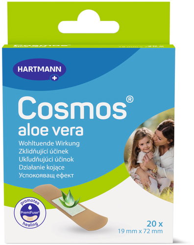 COSMOS Aloe vera patch 19 × 72 mm, 20 pcs - Plaster - Main image