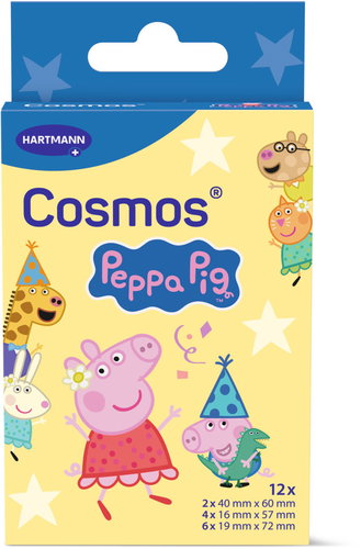 COSMOS Baby patch Peppa pig 12 pcs - Plaster - Main image