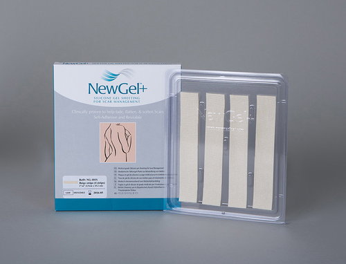 NEW GEL+ Beige strip patch 4 pcs - Plaster - Main image