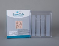 NEW GEL+ Transparent strip patch 4 pcs - Plaster