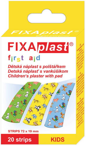 FIXAplast Kids dětská 20 ks - Plaster - Main image