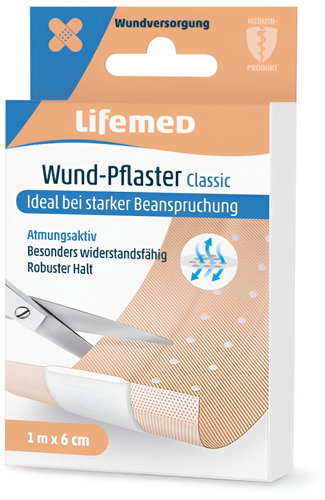 Lifemed Classic patch 100 × 6 cm - Plaster - Main image