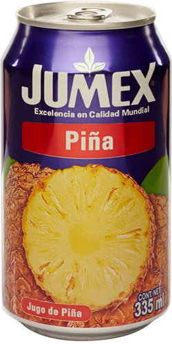 Jumex Pineapple 335ml Tin can - Fruit Juice - Main image