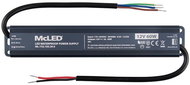 McLED Napájecí zdroj longevity 60 W, DC12V/5A, IP67, hliníkový - Napájecí zdroj