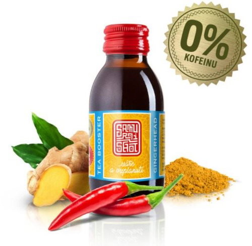 Samurai Shot Tea Booster Gingerhead 0,1l - Energy Drink - Main image