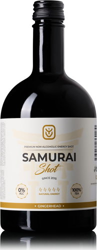 Samurai Shot Gingerhead non-alcoholic 0.5 l - Energy Drink - Main image