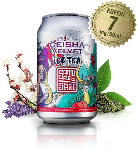 Samurai Shot Geisha Velvet Ice Tea 0,33l tin - Iced Tea - Main image