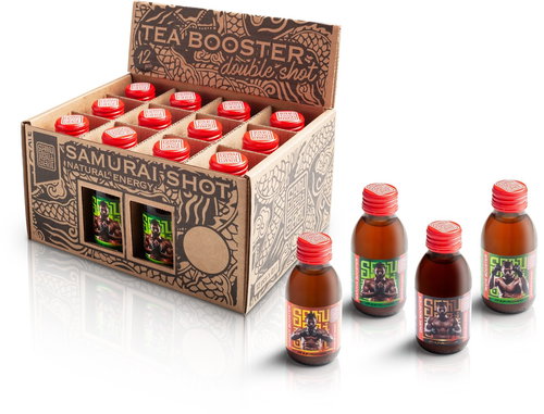 Samurai Shot Matcha Booster BJP 12 x 100 ml - Energy Drink - Main image