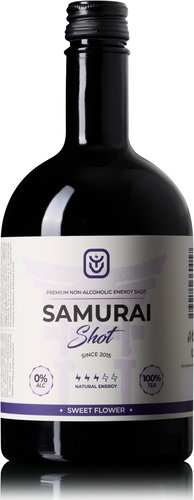 Samurai Shot Sweet Flower soft drink 0,5l - Energy Drink - Main image