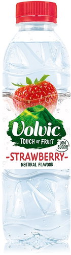 Volvic Strawberry 0,5l - Mineral Water - Main image