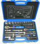 Tool Set Narex 1/4" and 1/2" Ratchets, 61 Pieces - Gola sada