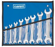 NAREX Set of Wrenches 8 pieces in Nylon Packaging - Flat Wrench Set