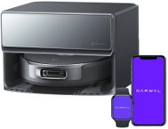 Narwal Flow2 Compact Station AI robot s pásovým mopem a samočistící stanicí s napojením na odpad - Robot Vacuum