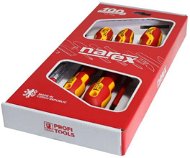 Csavarhúzó készlet Narex csavarhúzó készlet 5 darab S LINE ELEKTRO SLIM tesztelővel - Sada šroubováků
